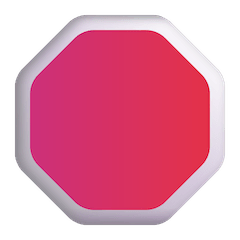 Восьмиугольный знак Эмодзи в Windows