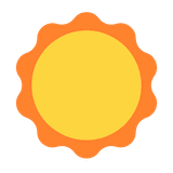 sun Emoji microsoft