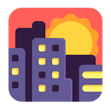 sunset Emoji microsoft