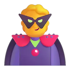 🦹 Personaje De Supervillano Emoji en Windows