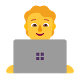 technologist Emoji microsoft
