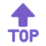 top-arrow Emoji microsoft