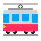 tram-car Emoji microsoft