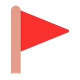 triangular-flag Emoji microsoft