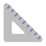 triangular-ruler Emoji microsoft