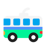 trolleybus Emoji microsoft