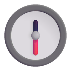 Zwölf Uhr dreißig Emoji Windows