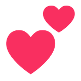 two-hearts Emoji microsoft