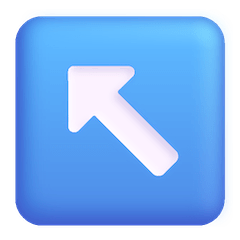 ↖️ Up-Left Arrow Emoji on Windows
