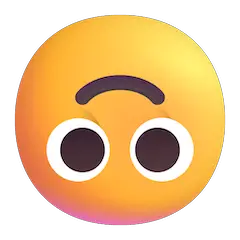 🙃 Umgedrehtes Gesicht Emoji auf Windows