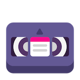videocassette Emoji microsoft