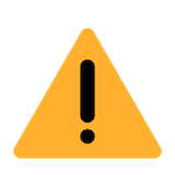 warning Emoji microsoft