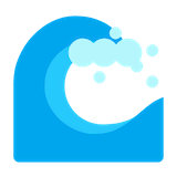 water-wave Emoji microsoft