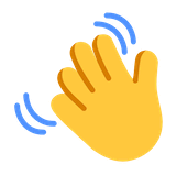waving-hand Emoji microsoft