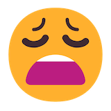 weary-face Emoji microsoft
