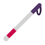 white-cane Emoji microsoft