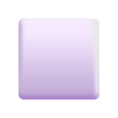 Quadrato medio bianco Emoji Windows