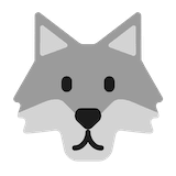 wolf Emoji microsoft