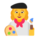 woman-artist Emoji microsoft