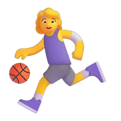 ⛹️‍♀️ Jogadora de basquetebol Emoji nos Windows