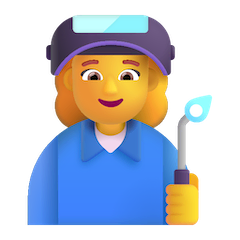 Woman Factory Worker Emoji on Windows