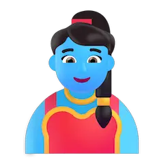 Woman Genie Emoji on Windows