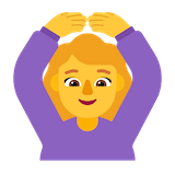 woman-gesturing-ok Emoji microsoft