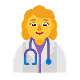 woman-health-worker Emoji microsoft