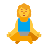 woman-in-lotus-position Emoji microsoft