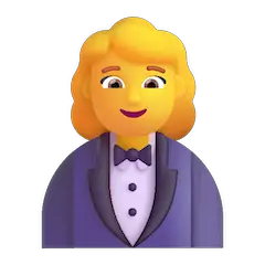 🤵‍♀️ Woman In Tuxedo Emoji on Windows
