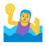 woman-playing-water-polo Emoji microsoft