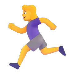 Mujer corriendo Emoji Windows