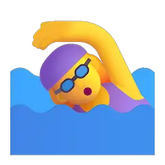 🏊‍♀️ Woman Swimming Emoji on Windows