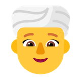 woman-wearing-turban Emoji microsoft