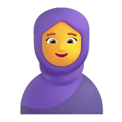 🧕 Mujer con pañuelo en la cabeza Emoji en Windows