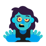 woman-zombie Emoji microsoft