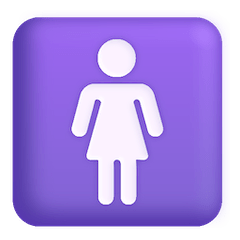 Símbolo de mujeres Emoji Windows