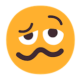 woozy-face Emoji microsoft