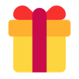 wrapped-gift Emoji microsoft