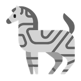 zebra Emoji microsoft