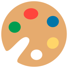 🎨 Artist Palette Emoji in Mozilla Browser