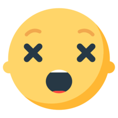 Astonished Face Emoji in Mozilla Browser