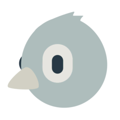 Pássaro Emoji Mozilla