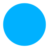 blue-circle Emoji mozilla