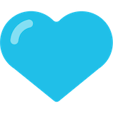 blue-heart Emoji mozilla