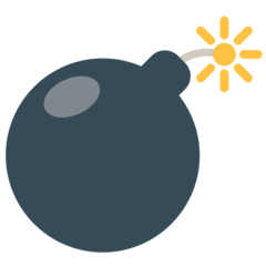 Bomb Emoji in Mozilla Browser