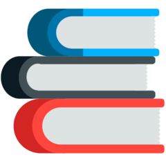 Книги Эмодзи в браузере Mozilla