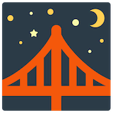 bridge-at-night Emoji mozilla