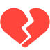 💔 Broken Heart Emoji in Mozilla Browser