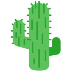 Cactus Emoji in Mozilla Browser